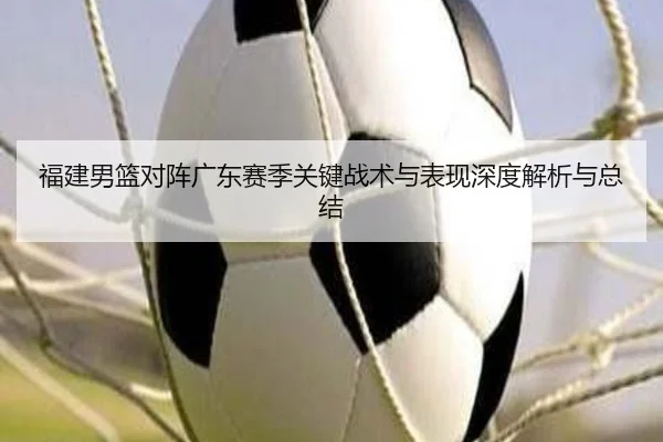 福建男篮对阵广东赛季关键战术与表现深度解析与总结（WENDING ENTERTAINMENT）